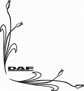 samolepka Dekor DAF 044